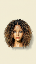 Curly Shoulder-Length HD Lace Wig